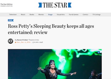 Toronto Star - Sleeping Beauty Review